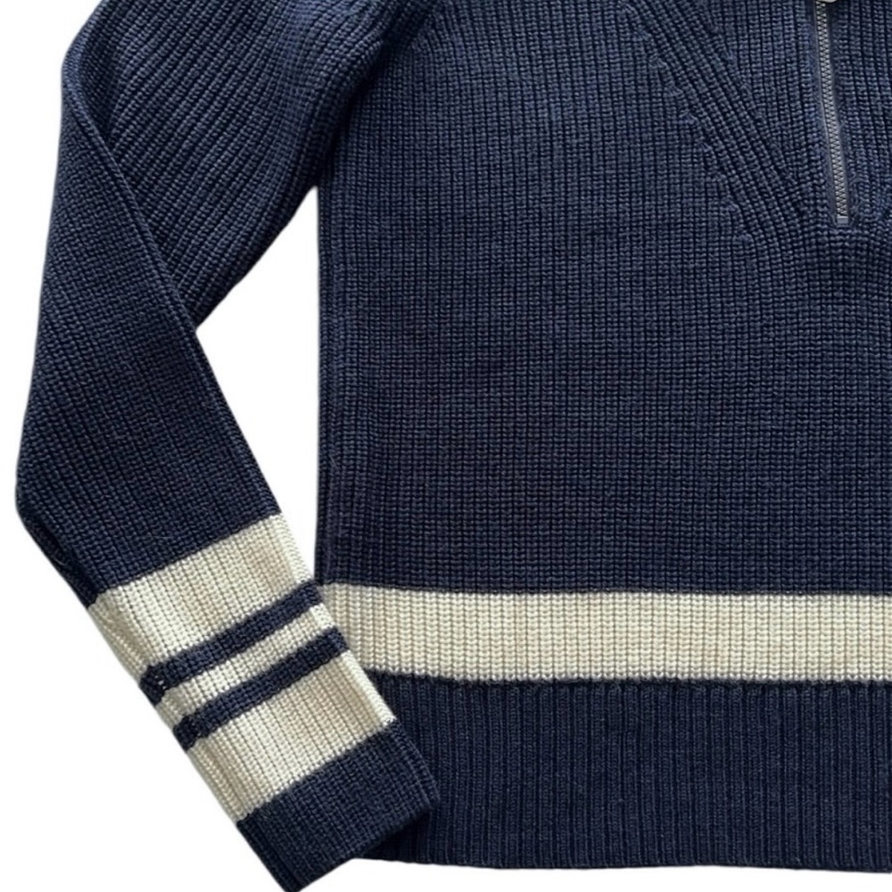Vineyard Vines Striped Half-Zip Sweater - Picture 9 of 13